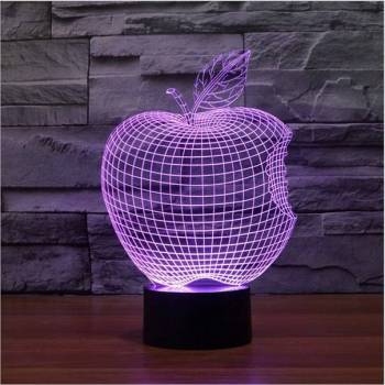 3Д ночник Apple