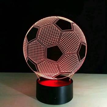 3д светильник футбольный мяч