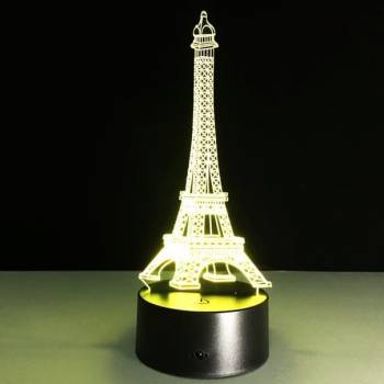 3Д лампа эйфелева башня