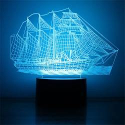 3D светильник "Корабль"