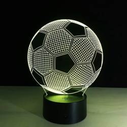 3Д лампа "Футбольный мяч"