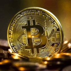 Монета Биткоин сувенирная (Bitcoin)