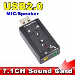 Переходник с USB на 3.5 jack - звуковая карта
